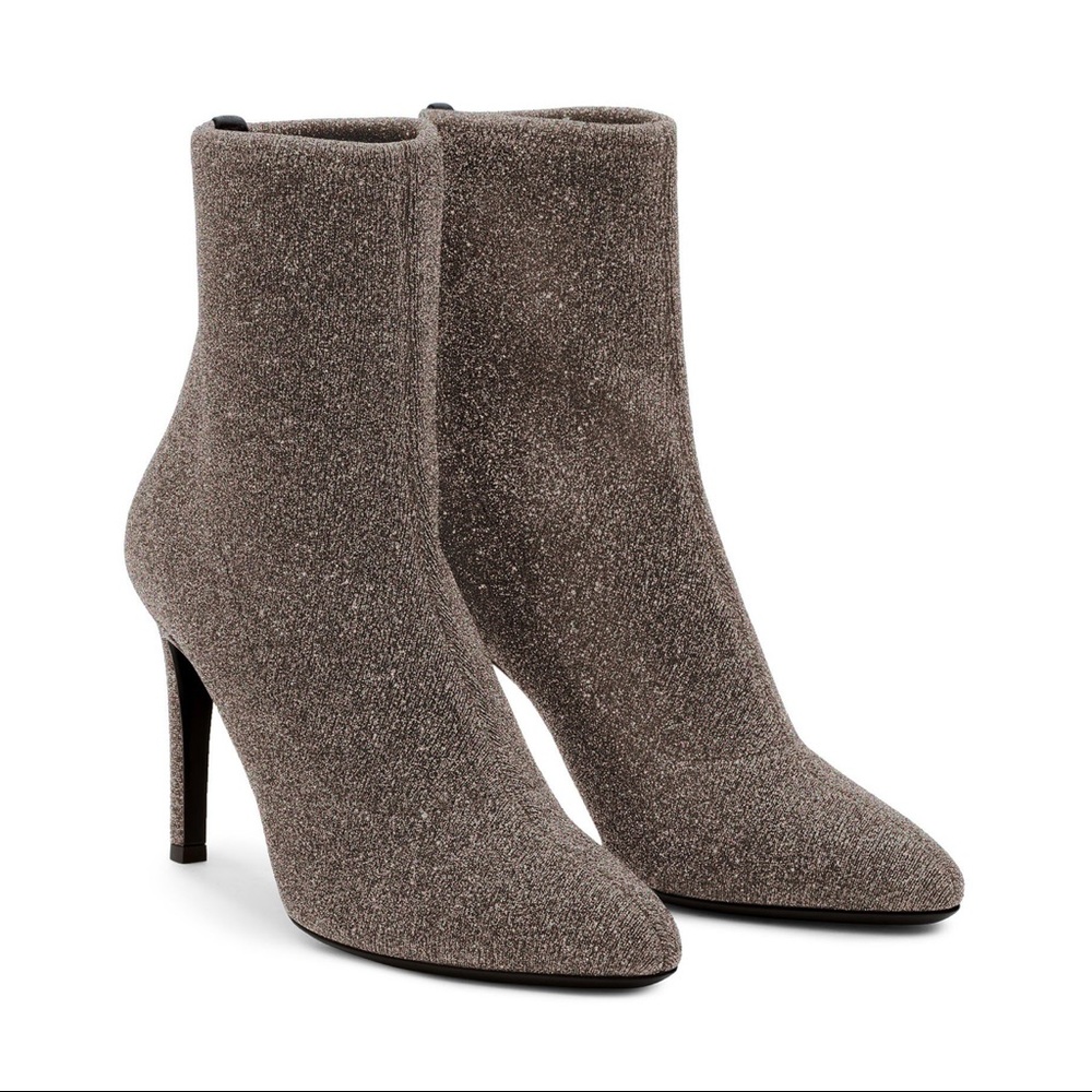 New Giuseppe Zanotti Multi-Color Glitter bootie